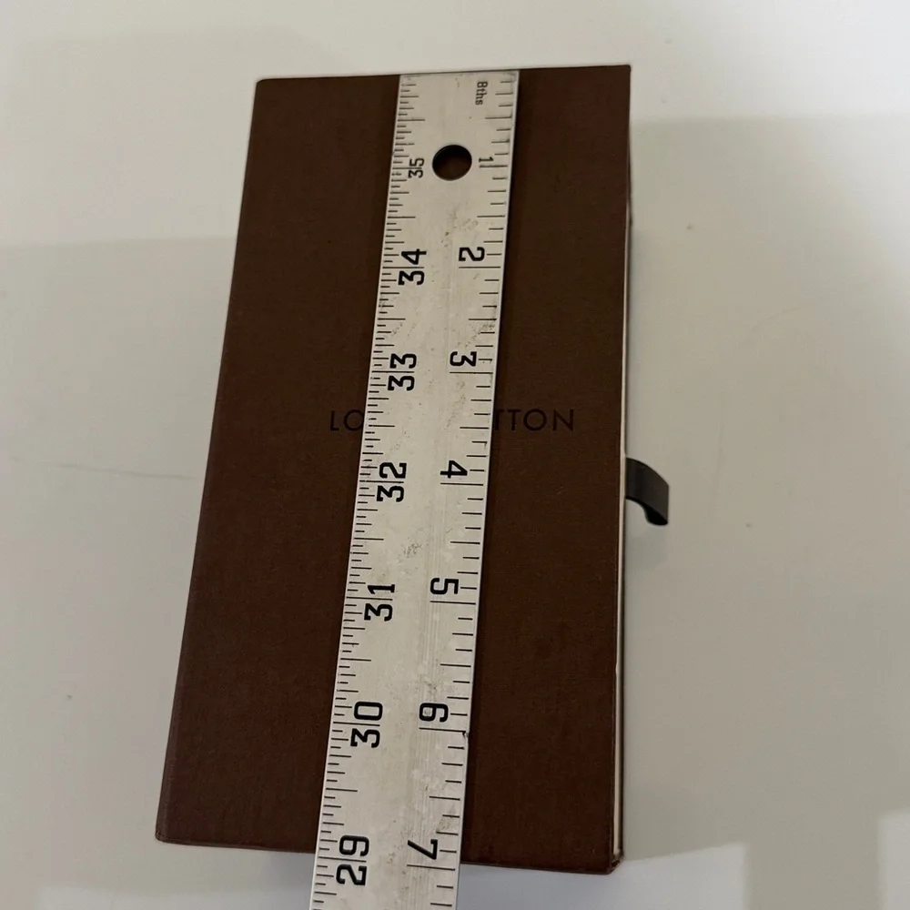 Louis Vuitton Brown Top Box Eyeglasses box with LV guide mini guide books